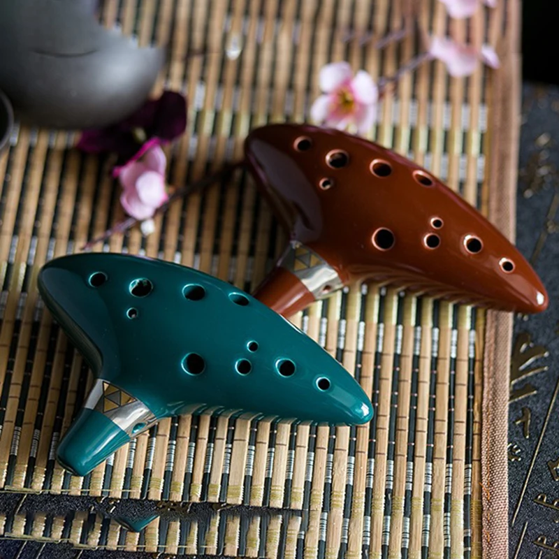 12 buracos ocarina alto c tom - Musical Instrument Zelda avaliação e preço