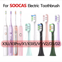 SOOCAS Replacement Toothbrush Heads X3S/X3U/X3Pro Electric Toothbrush X1/X5/V1/V2/D3/D2 Brush Heads DuPont Soft Bristle Nozzles
