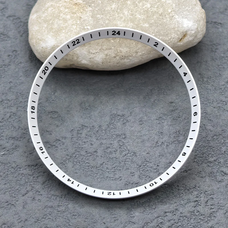 Maßgeschneiderter 30,5 mm x 27,5 mm Kunststoff-Innenring SKX007 Kapitelring passend für SKX007 SKX009 SRPD-Gehäuse NH35 NH36 Uhrenreparaturteile – Detail 1