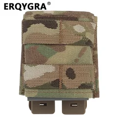 ERQYGRA Tactical FAST 5.56 Single Mag Pouch Short Holster Magazine Holder Molle Airsoft Hunting System Accessories New Waist Bag