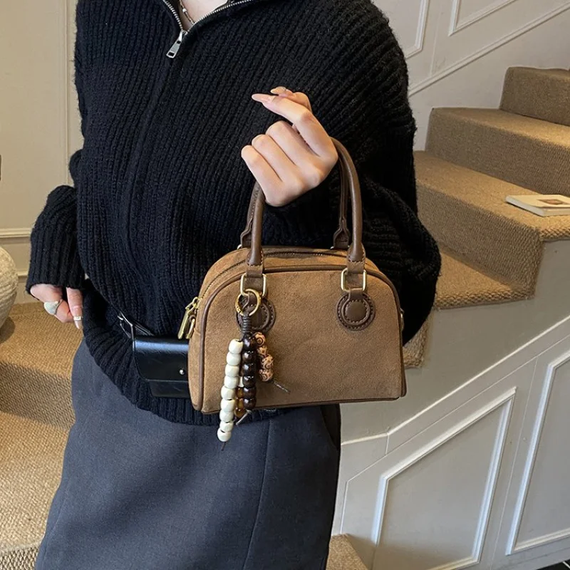 

Ladies Handbag Made Of Marten-Print Leather Featuring Panama Trendy Vintage Lightweight Soft Daily Style