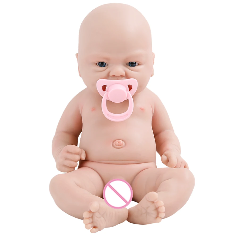 IVITA WG1512CT poupée bébé Reborn en Silicone complet 36 cm 1.76 kg sucette magnétique réaliste Bebe bébé jouet pour enfants avec des vêtements