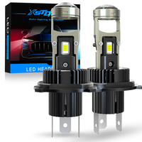 XSTORM H4 LED Projector Lens  H7 H11 9005 HB3 9006 HB4 Led Car Headlight Bulbs Canbus 30000LM High Low Beam Mini Lamp 12V 6000K