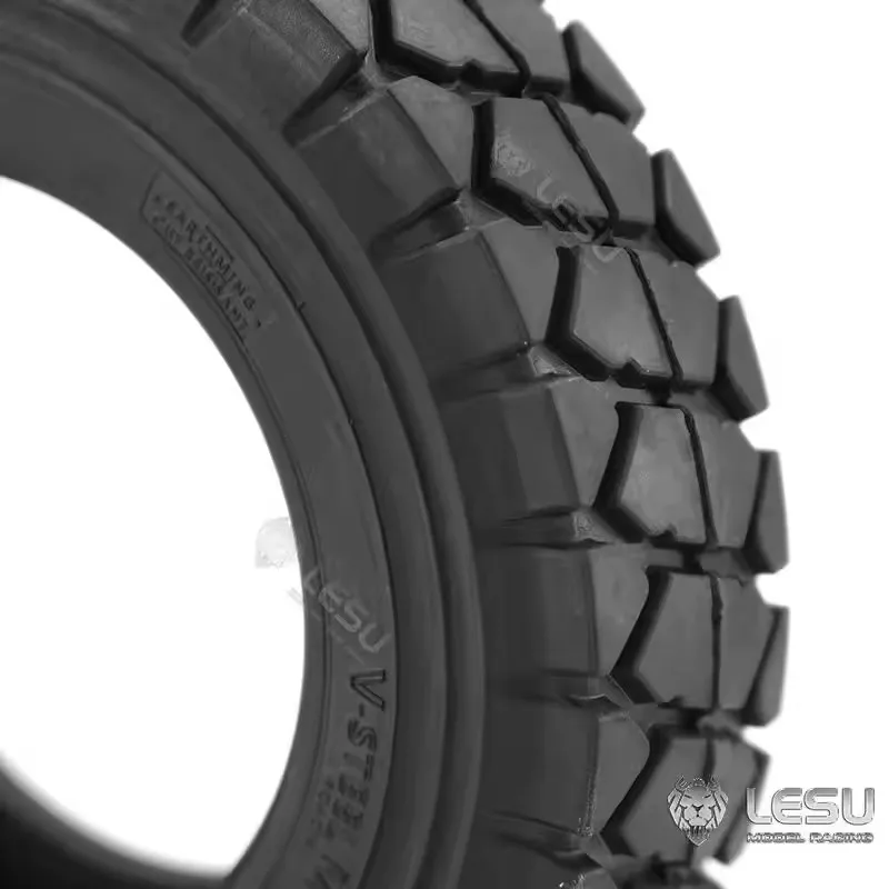 RC 1/14 Rubber Tire for Truck DIY Toy Model  High Quality Rubber Tire Modified Vehicle