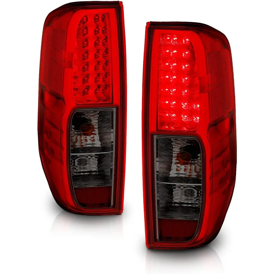 ل 2005-2021 نيسان فرونتير 2009-2012 خط الاستواء الدخان الأحمر LED استبدال الفرامل أضواء خلفية الجمعية مجموعة-الركاب والسائق #3