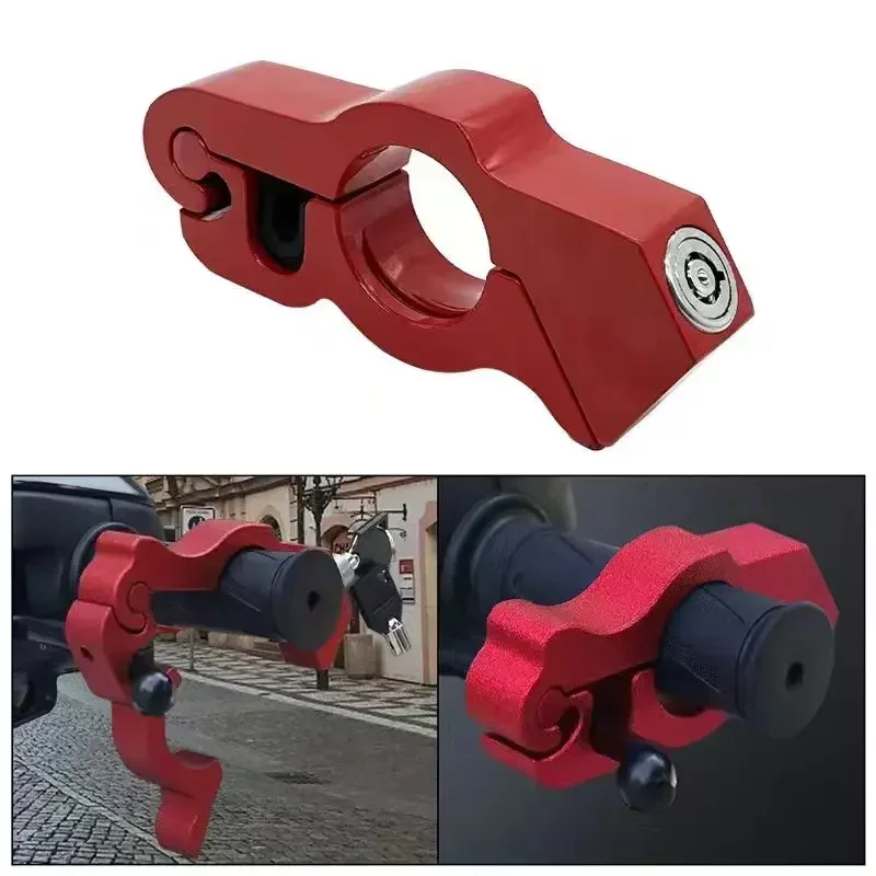 Logo For Adv150 Adv160 Adv350 Adv 150 160 Motorcycle Handlebar Lock Handle Solid Lock Anti Theft