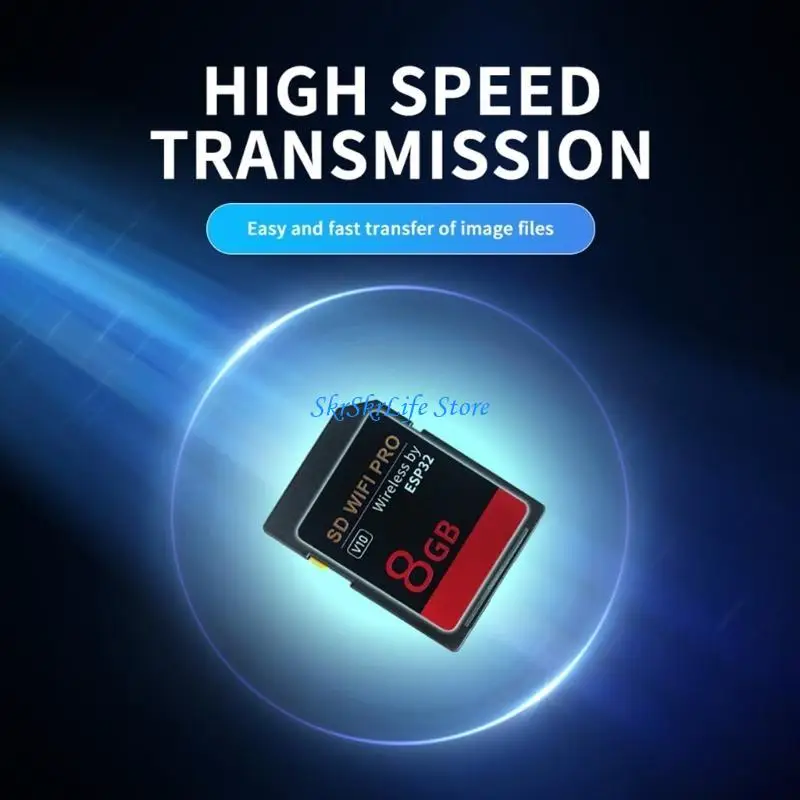 

E65E Printer Accessy Accessy Wi-Fi высокоскоростной беспроводной карты карты памяти ESP32 с картой