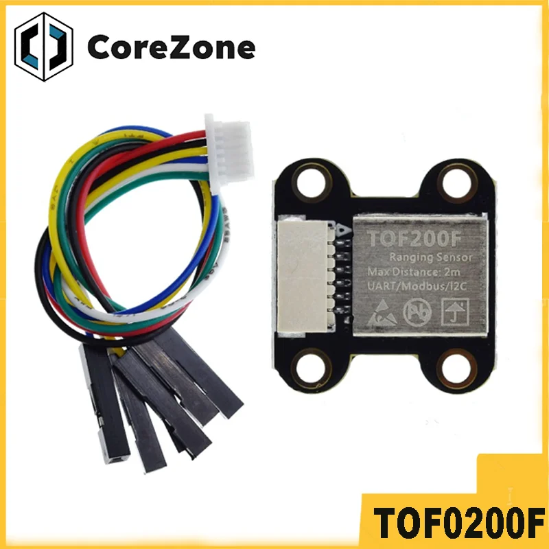 TOF050F TOF0200F TOF0400F Laser Infrared Distance Sensor Module MODBUS IIC Serial Connect 3V-5V