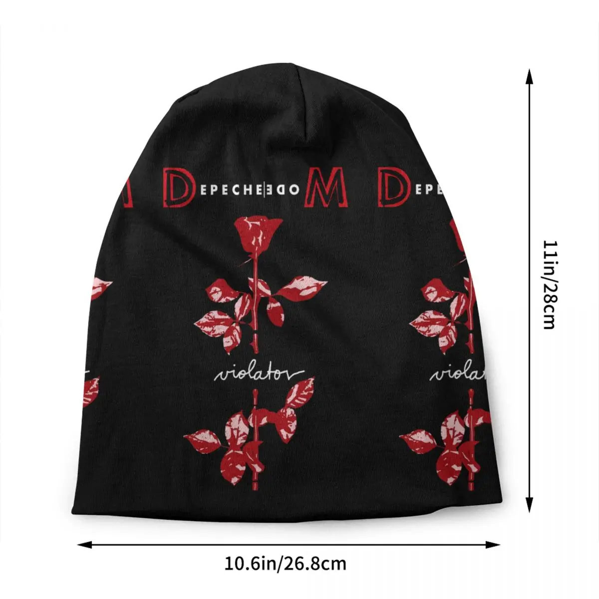 Depeche Cool Mode Heavy Metal Rock Band Skullies Beanies Caps Men Women Streetwear Winter Warm Knitting Hat Adult Bonnet Hats