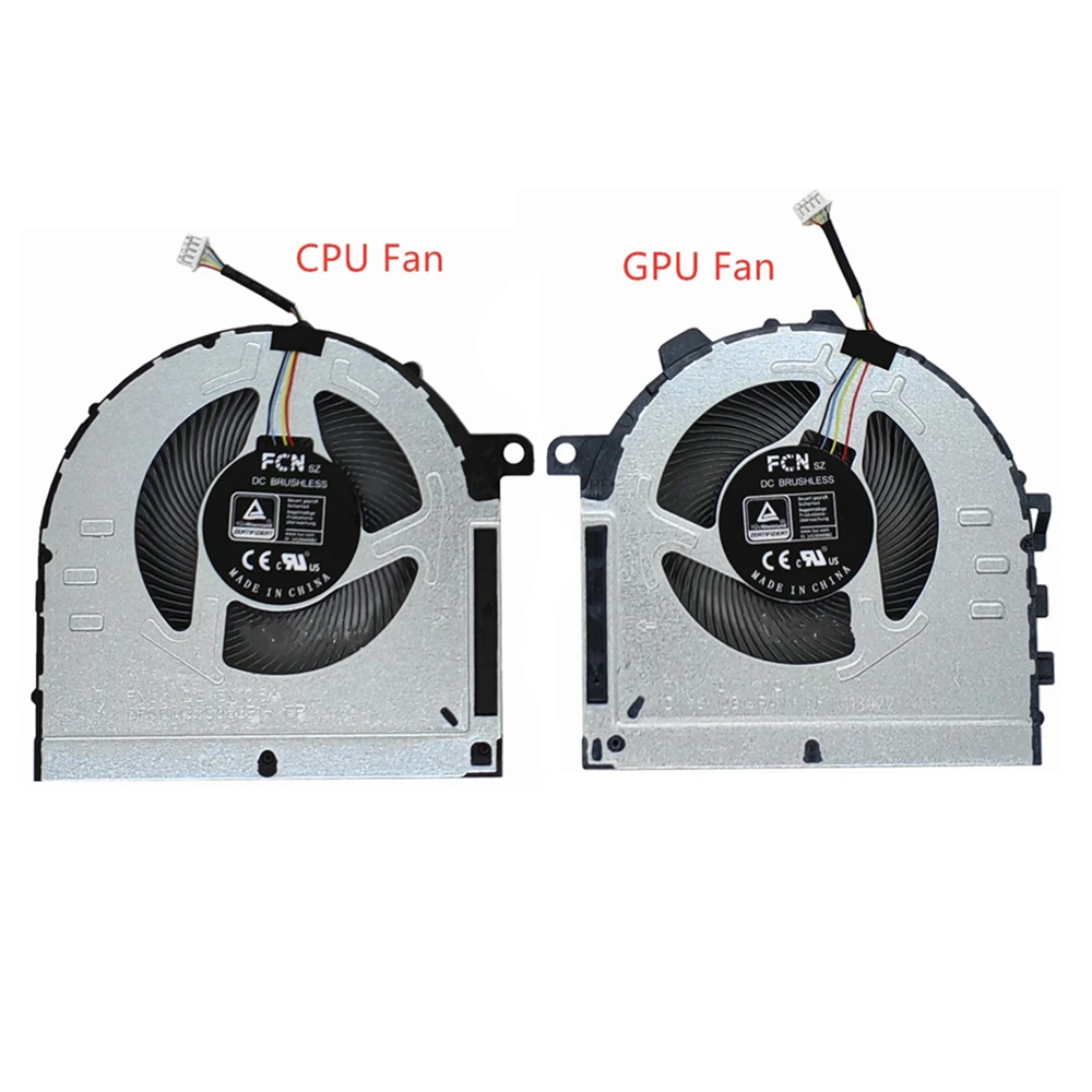 

4-Pin CPU&GPU Cooling Fan For Lenovo Ideapad Gaming 3-15ACH6 3-15IHU6 5h40s20422