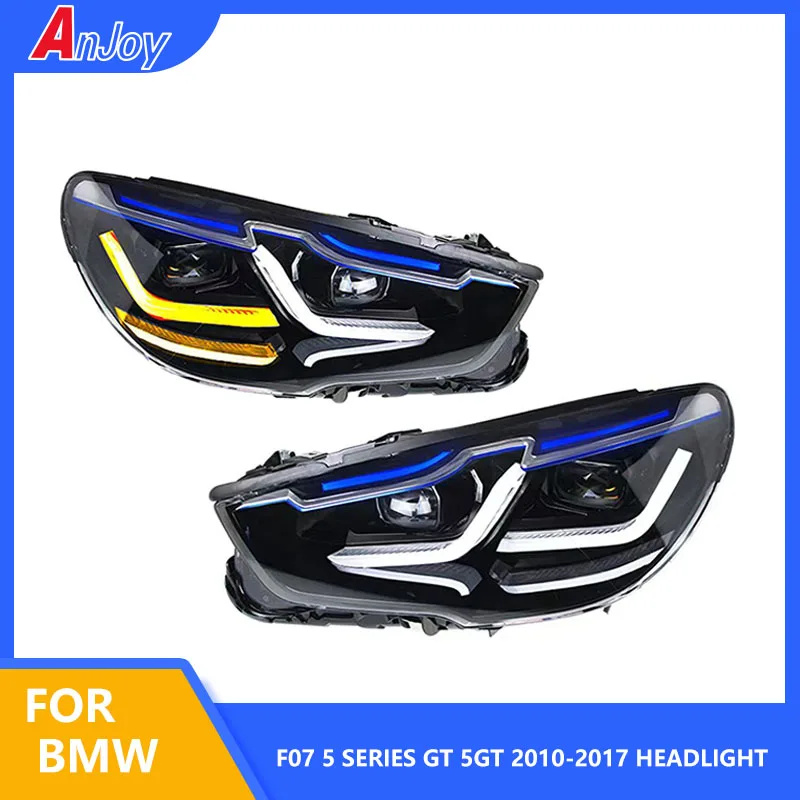 

Car Headlights For BMW F07 5 Series GT 5GT 2010-2017 Headlamp Accessories Modified Led DRL Front Light Assembly