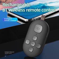 5.0 Bluetooth Button Remote Control With 7 Buttons Wireless Remote For Mobile Phone Tik Tok E-book Flipping Bluetooth Selfie