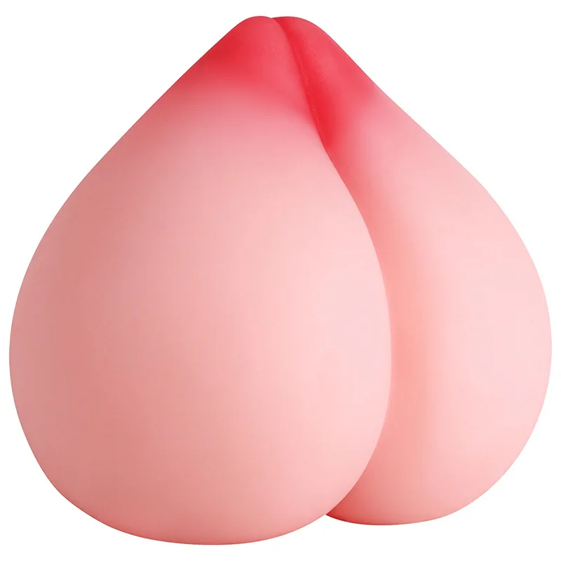 Decompression Peach Male Masturbation Toys Real Pocket Pussy Vagina for Men Breast-like Soft Masturbation Cup Adult Sex Toys 18+