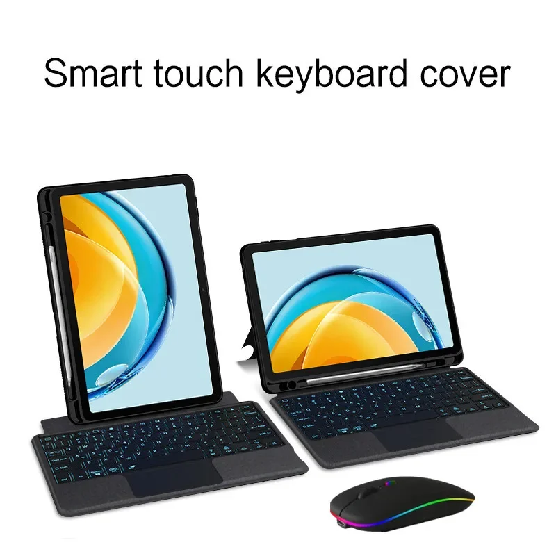 For Huawei MatePad SE 10.4 inch Case Touchpad Backlit Keyboard for Funda Huawei MatePad SE 10 4 AGS5-L09 W09 Keyboard Cover
