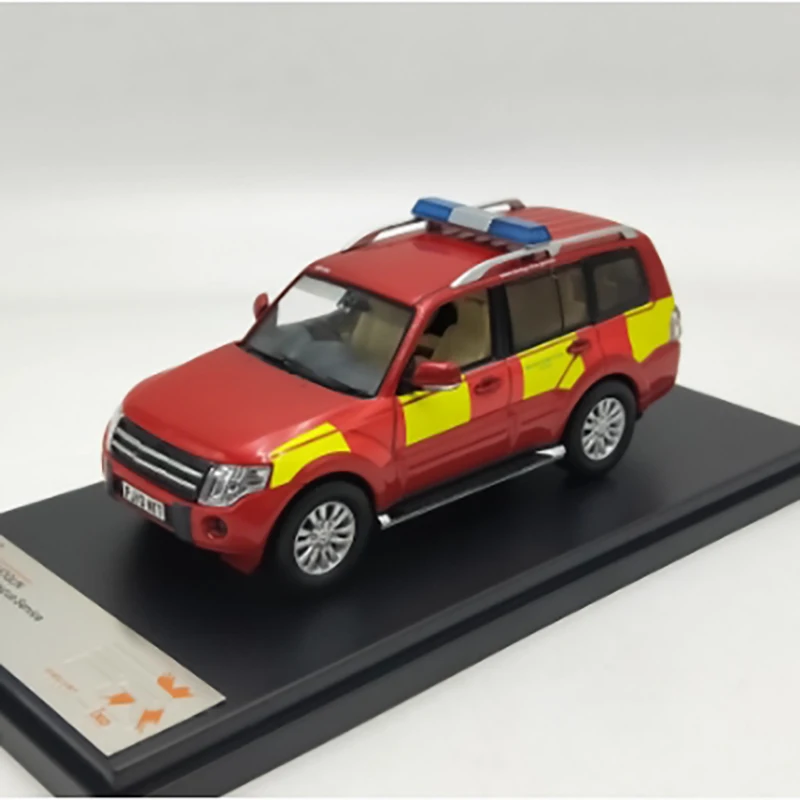 

Премиум X масштаб 1:43 модель автомобиля из сплава PAJERO пожарная машина живопись моделирование готовый продукт украшение подарок классическая коллекция