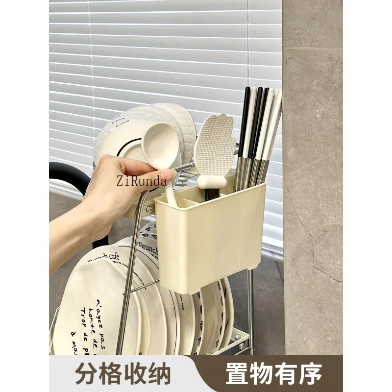 بالوعة استنزاف رف المطبخ طبق الرف بالوعة صحن قطع المجلس خرقة عيدان تجفيف الرف #4