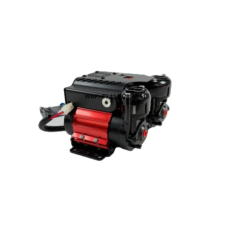 DC12V/24V Twin Motor Double Cylinder Off-road Car Air Compressor Automatic Stop Tire Inflation Air Pump for Air Brake 4x4 4WD