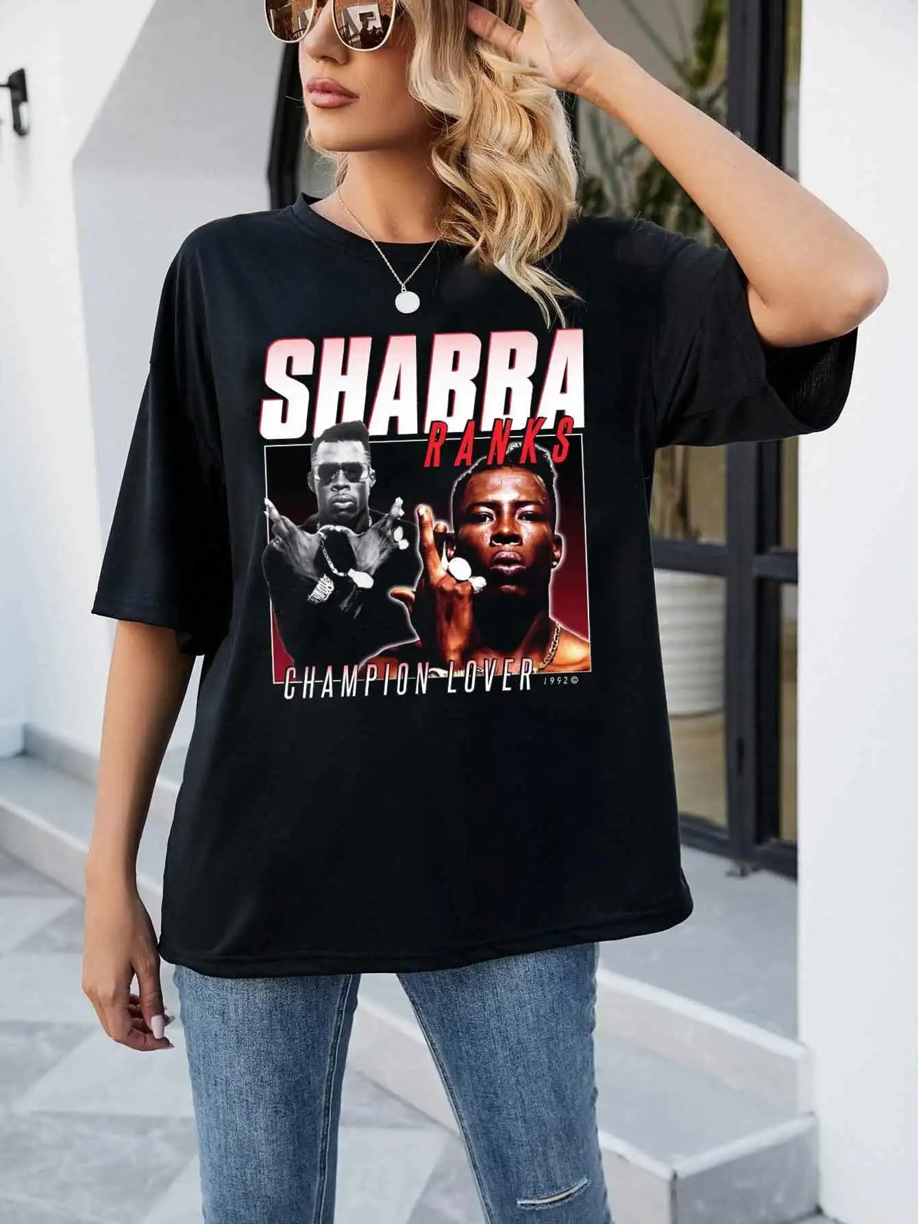 Shabba Ranks T Shirt Dancehall Jamaica Art