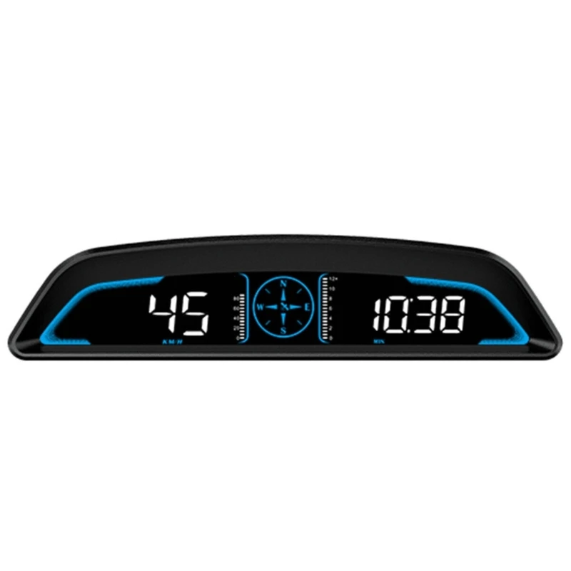 

Car HUD Head Up Display Speedometer Overspeed Warning Acceleration Diagnostic Dropship