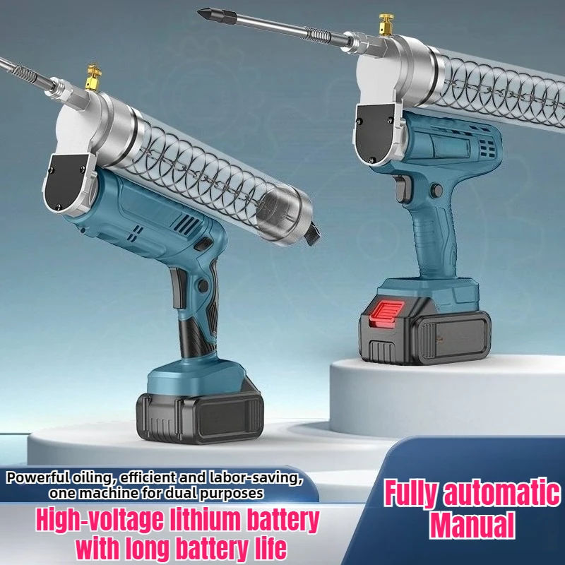 Für 18V Batteriepistolen Fettinjektor Batteriebetriebene Fettpresse Nägel Pistole Nietpistole Elektrisches Nietwerkzeug für den Haushalt