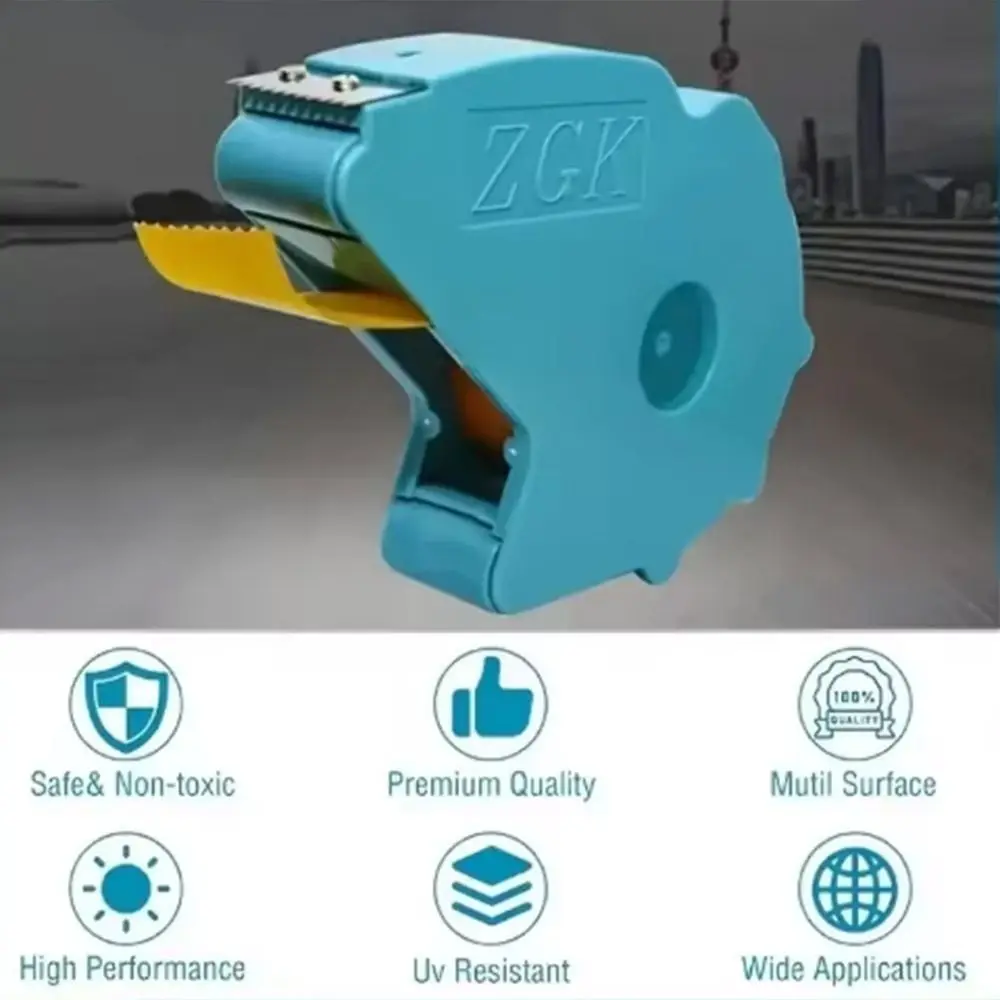 Without Trace Adhesive Tape Cutting Tool Practical Convenient Tape Dispenser Efficient Simple Operation Tape Applicator Machine