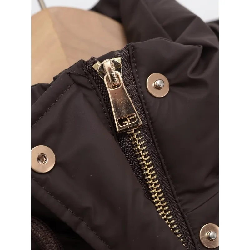 CharmChant femme manteaux d'hiver chaud vestes à capuche femme rembourrage manteau Parkas 2025 nouveau dans les vêtements d'extérieur à manches longues haut pardessus