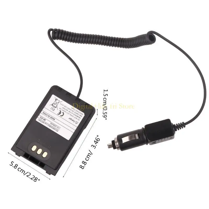 Éliminateurs batterie E06D pour ICOMID31 ID51 ID31A ID31E ID51A ID51E voiture Walkie Talkie 12 / 24V Eliminators