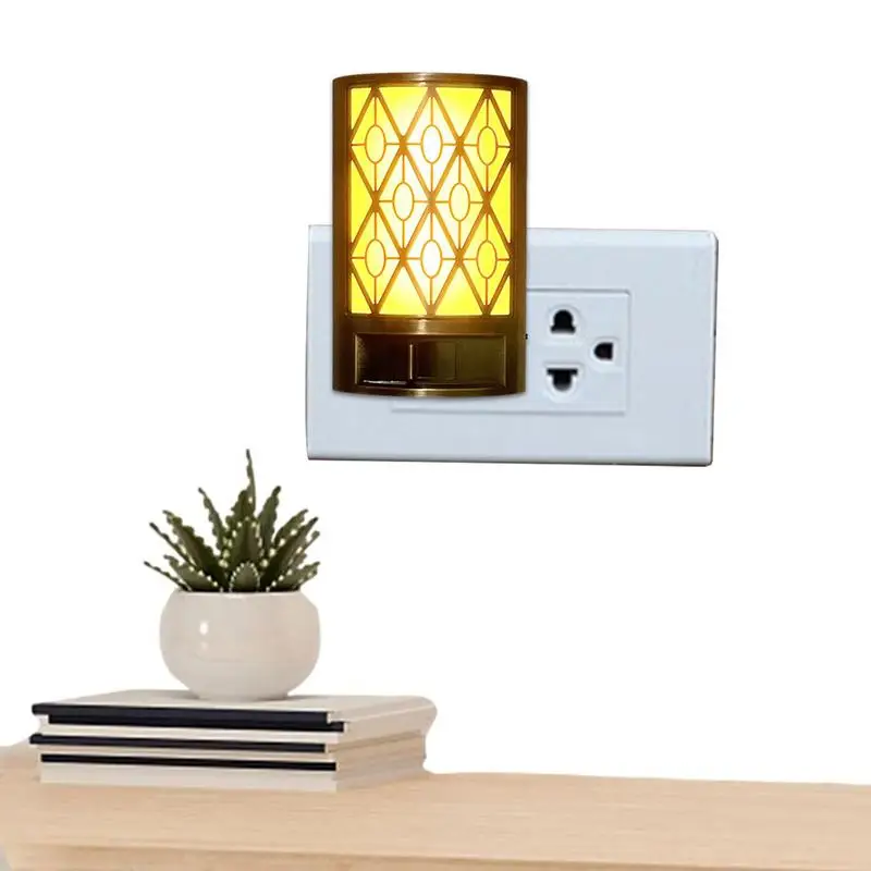 

Подключаемый ночник, подключаемый ночник с датчиком От заката до рассвета, винтажный фермерский светильник 0-60 лм, подключаемый ночник для детской комнаты