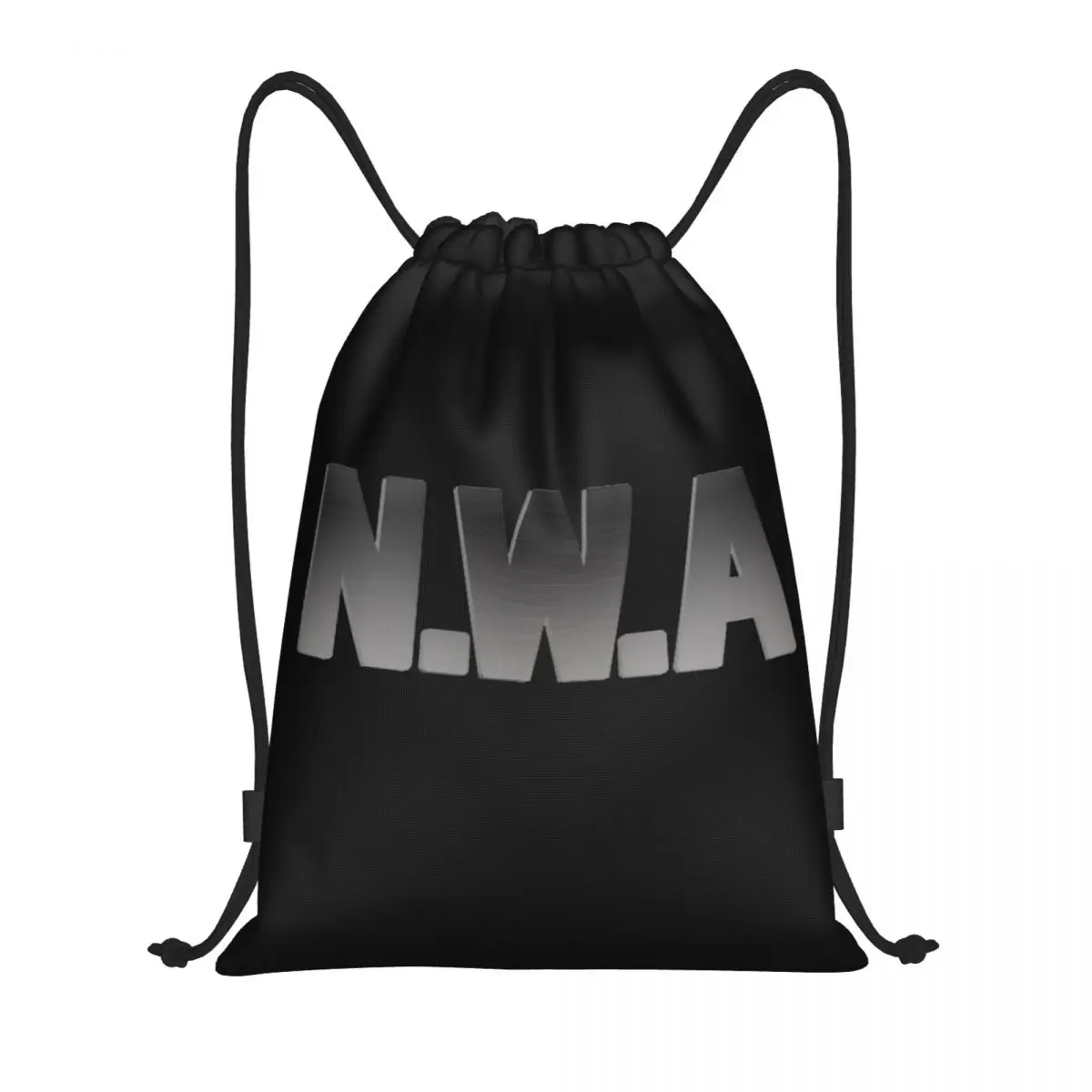 NWA Rap حقيبة ظهر رياضية برباط ، حقيبة موسيقى ، حقيبة Sackpack صالة ألعاب رياضية ، حقيبة خيط لركوب الدراجات