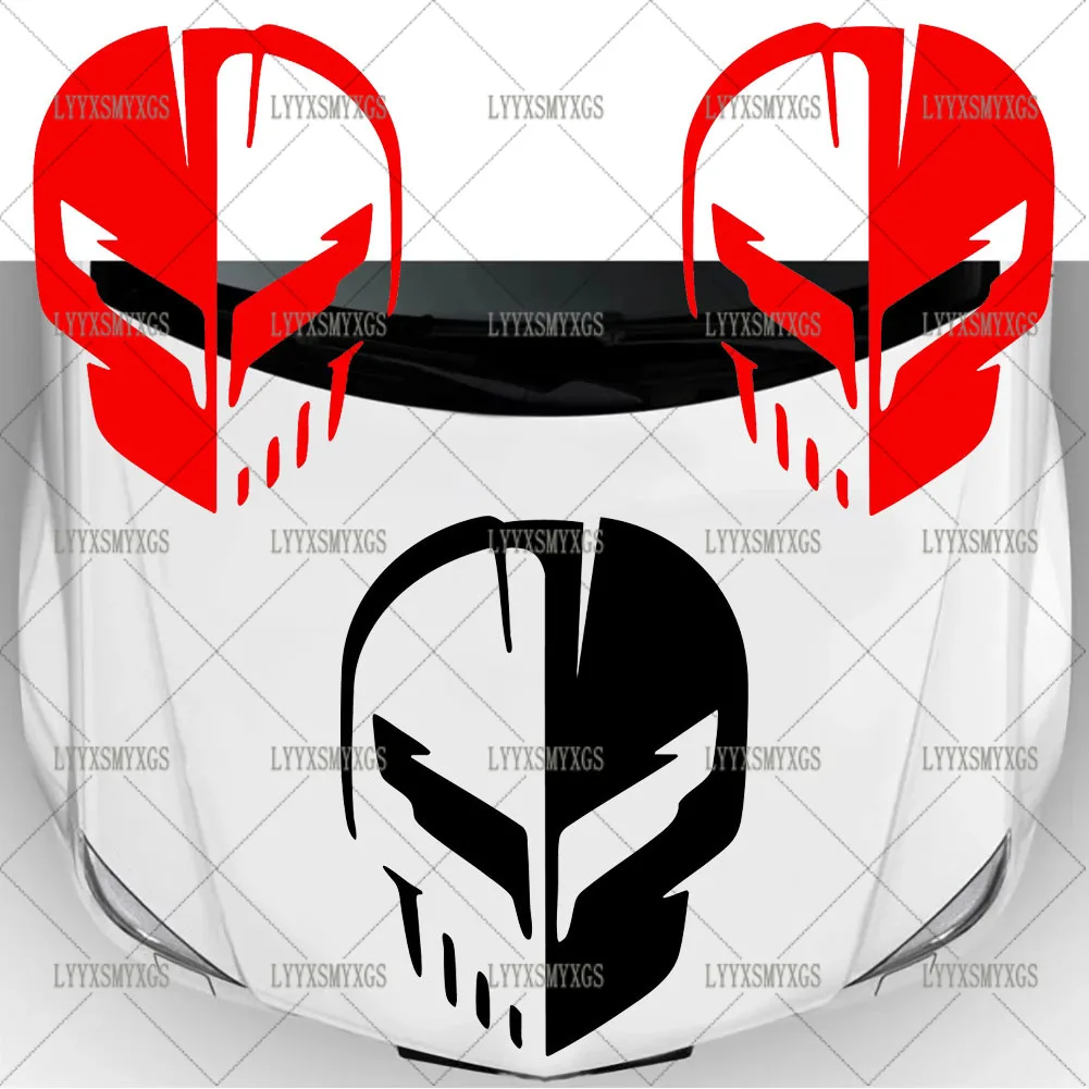 

Self-Adhesive Custom Jake Skull Car Stickers Waterproof Sunscreen Vinyl Decal PVC wholesale Car Accessories