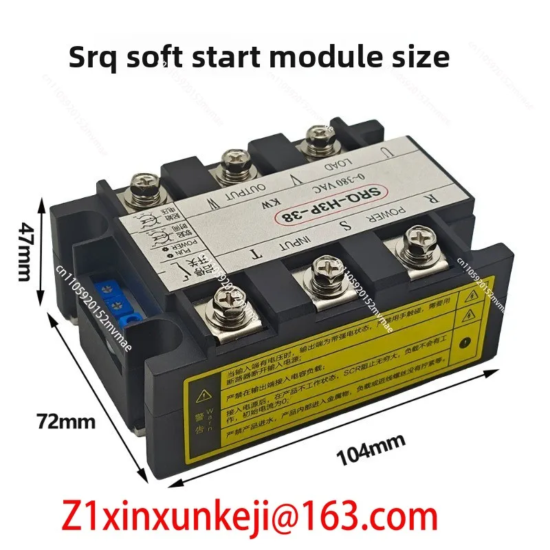 Three-phase Motor Soft Start Module 1/2/3/4/5/6/8/10/12/15/18.5/20/22/25/30KW on-line Pump Fan Soft Start and Slow Stop Device