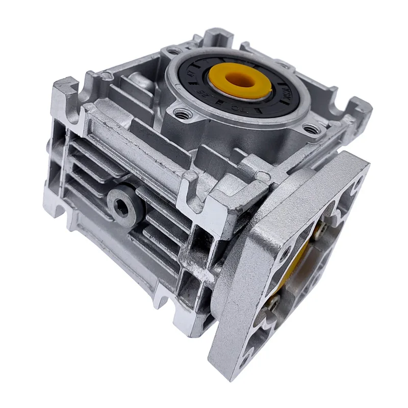 Riduttore di velocità riduttore di velocità a vite senza fine RV030 14mm uscita 5:1-80:1 riduttore di velocità del cambio a vite senza fine per