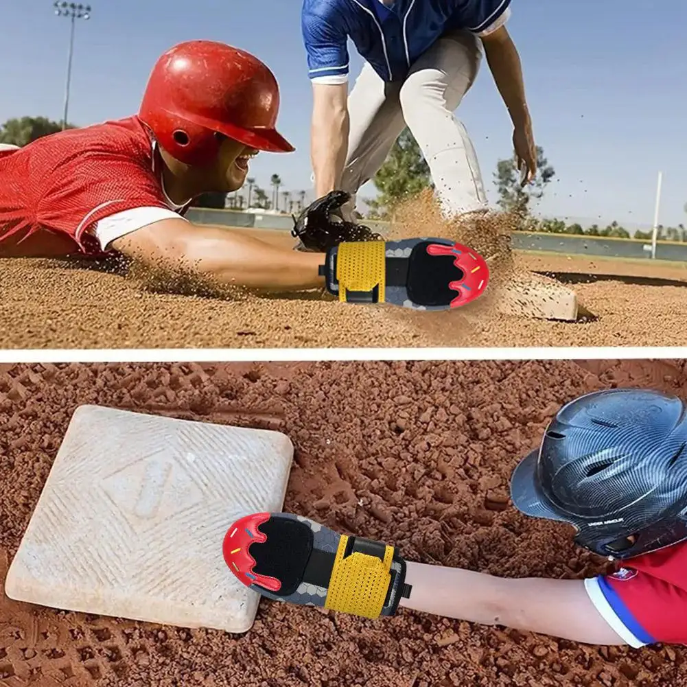 

Baseball Sliding Adjustable Protective Glove Youth Baseball Adjustable Equipment Protective Gloves Slide Softball Adult Y8B0