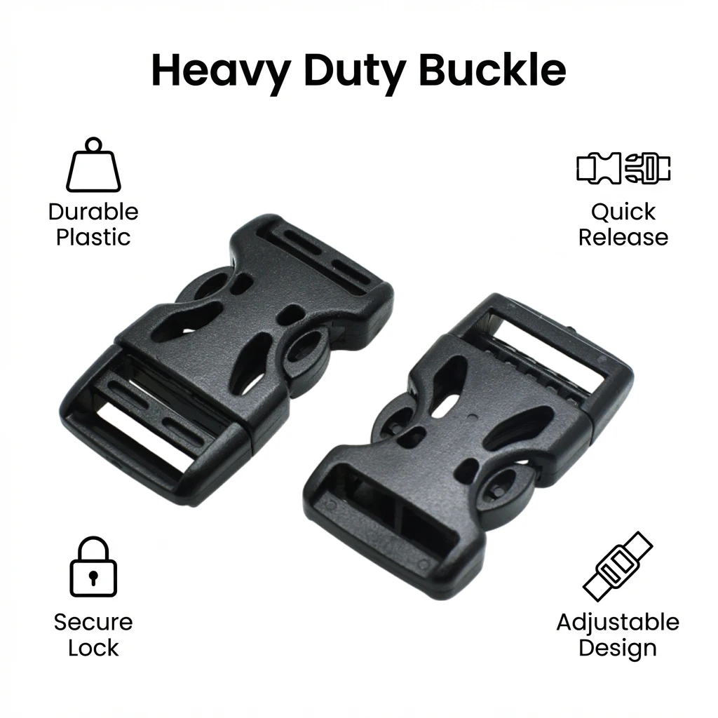 2pcs Plastic Dual Adjustable Buckle For Backpack Straps Luggage Outdoor sports bag buckle travel buckle accessories