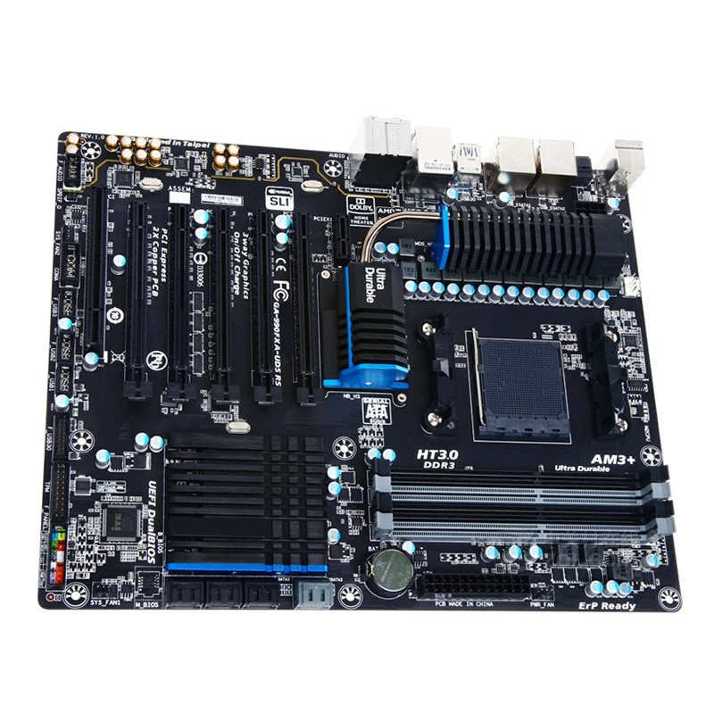 Soquete AM3 + DDR3, 32GB, Desktop Mainboard, SATA III, USB3.0, GA-990A, FXUD5-R5, 990X, 990FX, apto para AMD, 990X, 990FX