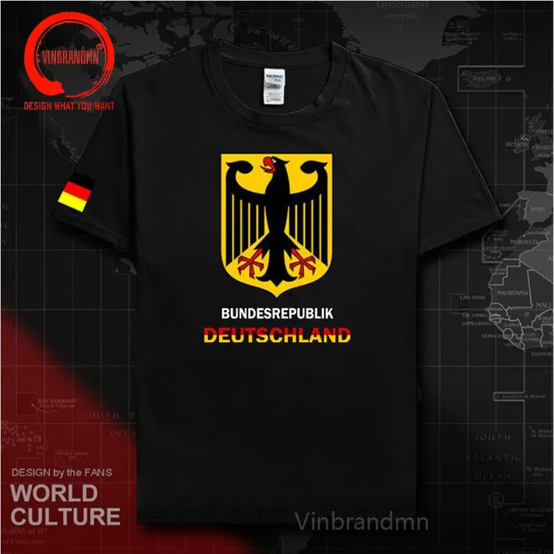 Germany Deutschland T shirt Man Jerseys 2022 T-shirt German Coat Of Arms Nation Team Tee Sporting Meeting Fans Fitness Tee Shirt