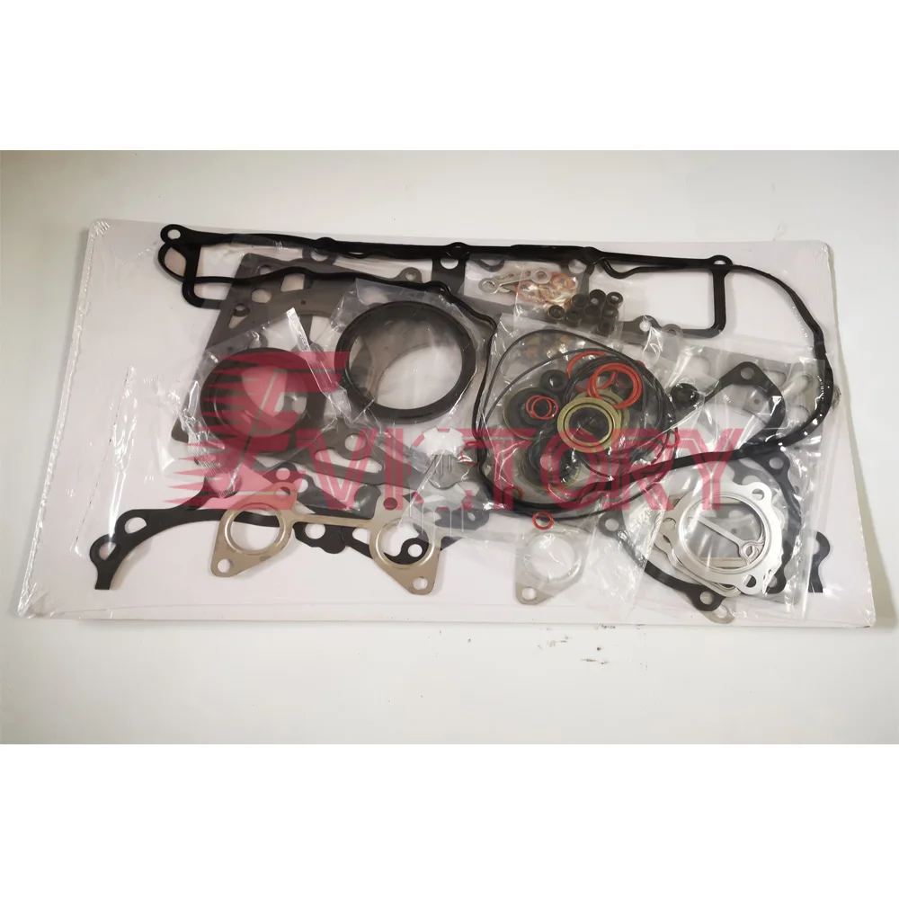 For KUBOTA spare parts V3307 excavator valve guide full complete gasket kit