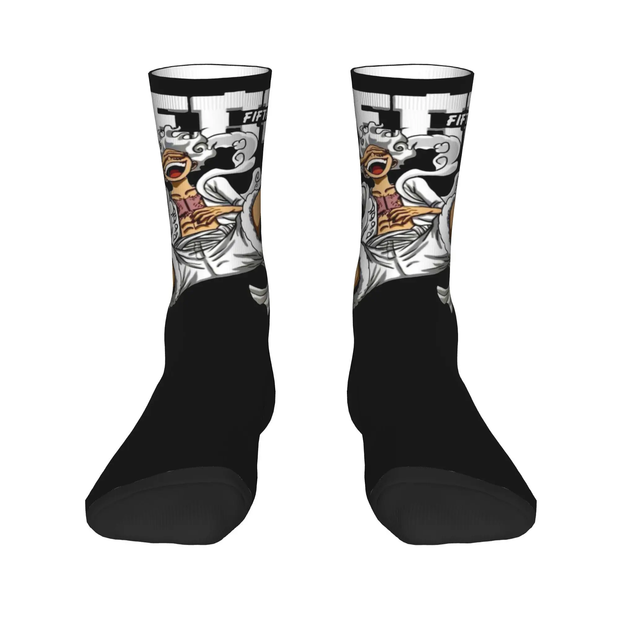 Men Women L-Luffy Anime Socks Sweat Absorbing Stylish One Piece Anime Socks Best Gift Idea