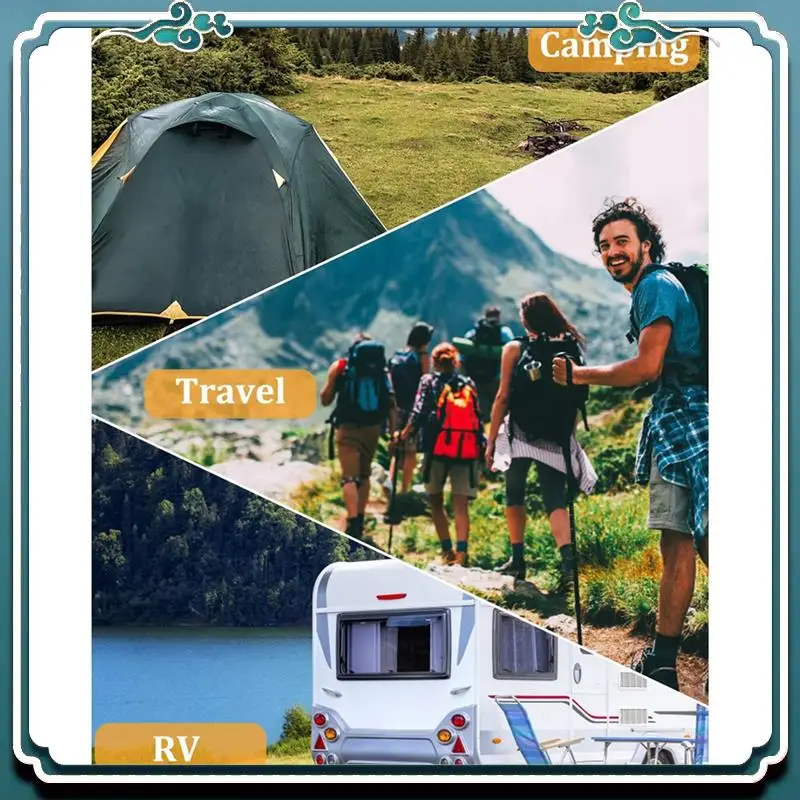 

Reliable Portable Travel Clothesline, 32.8Ft Retractable Clothesline, Camping Clothes Line With 20 Clothespins & 10 Stoppers