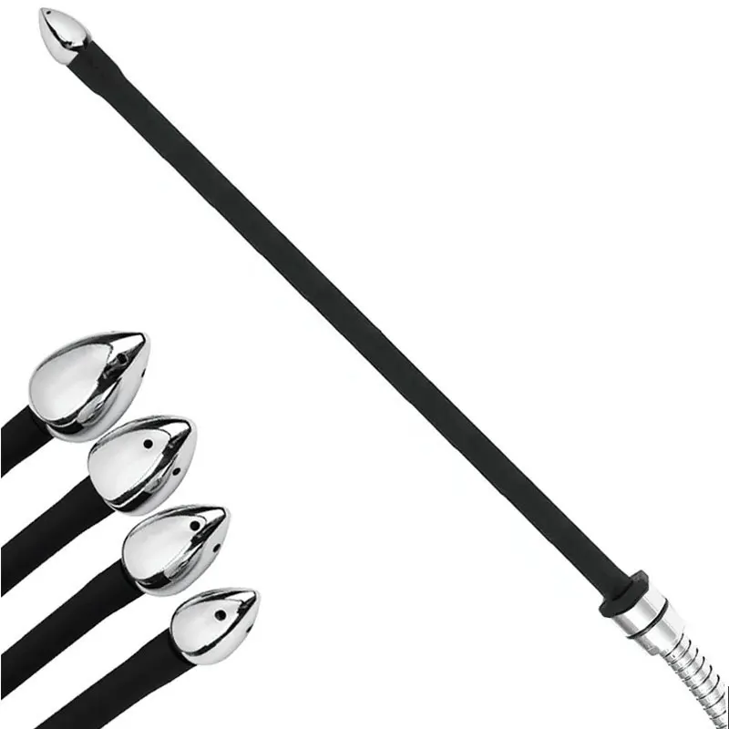 25 to 200cm Long Douche Silicone Enema Syringe Anal Shower Cleaning Head Anal Beads Butt Plug Nozzle Tip Faucet Attachment Gay