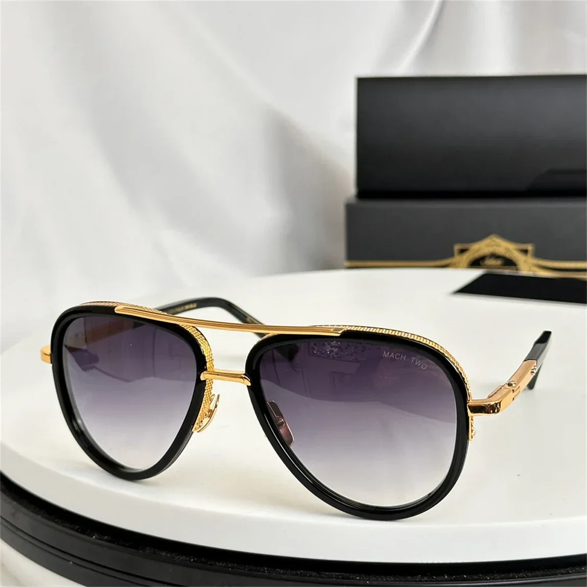 

MACH TWO DRX-2031 Luxury Mens And Womens Sunglasses Top Quality Titanium Designer Eyeglasses UV400