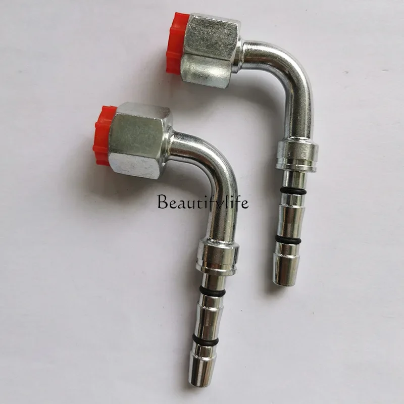 Refrigeration accessories adapter air conditioner connector flat head bending refrigeration unit accessories products