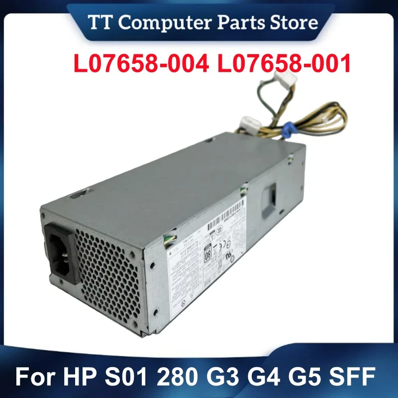 

TT 180W PSU L07658-004 L07658-001 Original For HP S01 280 G3 G4 G5 SFF Power Supply PCH019 PA-1181-3HB 100% Tested Fast Ship