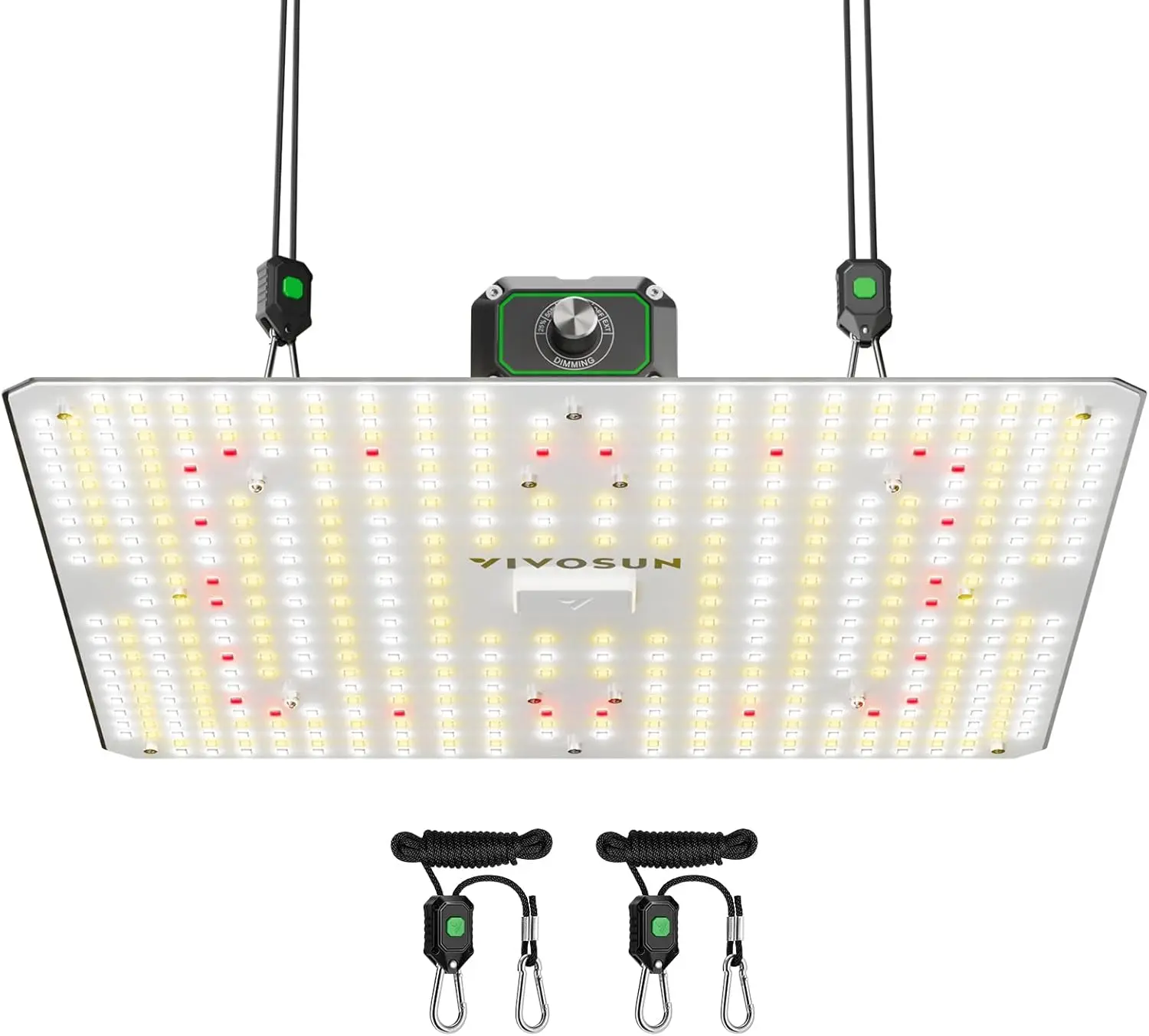 

150W Full Spectrum LED Grow Light, Dimmable Plant Lamp for Indoor Seedlings Vegetables Bloom, Covers 2.7x2.7ft Area