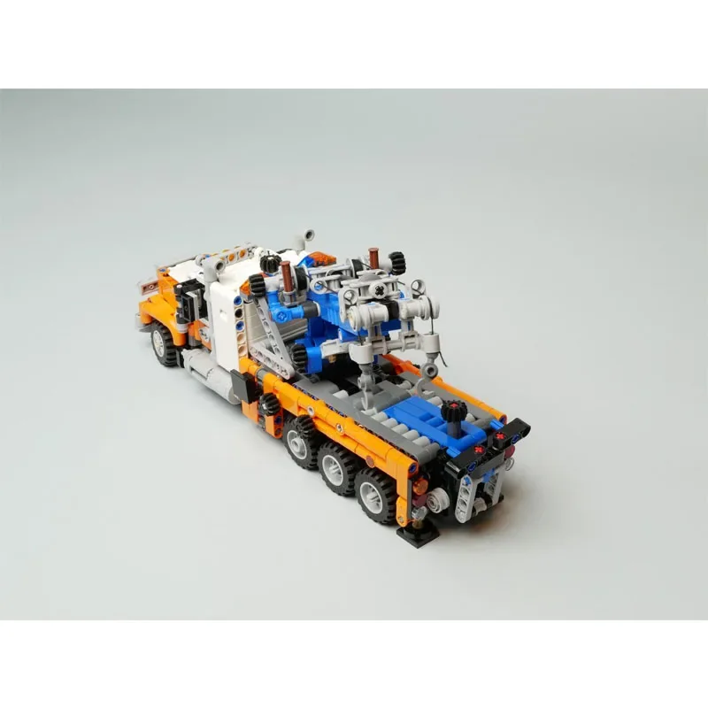 MOC-91271 Half Scale Heavy Duty Tow Truck Assembled Building Block Model • 1031 Parts Birthday Toy Gift for Adults and Children