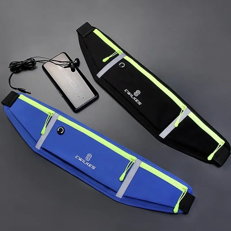 Running Waist Bags Belt Pouch Men Hydration Running Belt with Water Bottle Sports Fanny Phone Pack Women Exercise Pack Bags