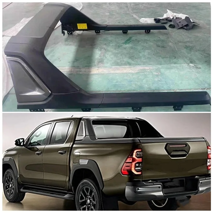 new Exterior Auto Parts Roll Bar Fit for Toyota Hilux Revo Rocco 2020 2021 Roll Bar Bumper