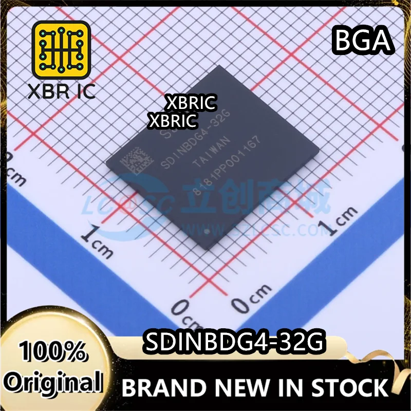 

(2/10 pieces) SDINBDG4-32G EMMC 32G 5.1 version BGA153 ball new original authentic spot fast delivery