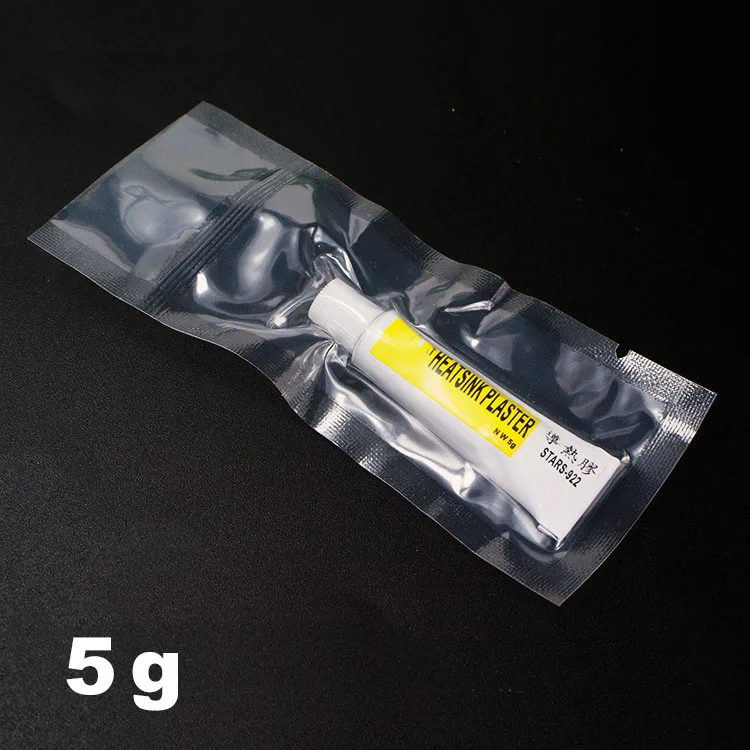 5g Thermal Grease Paste Conductive Heatsink Plaster Adhesive Glue For Chip VGA RAM LED IC Cooler Radiator Cooling STARS-922