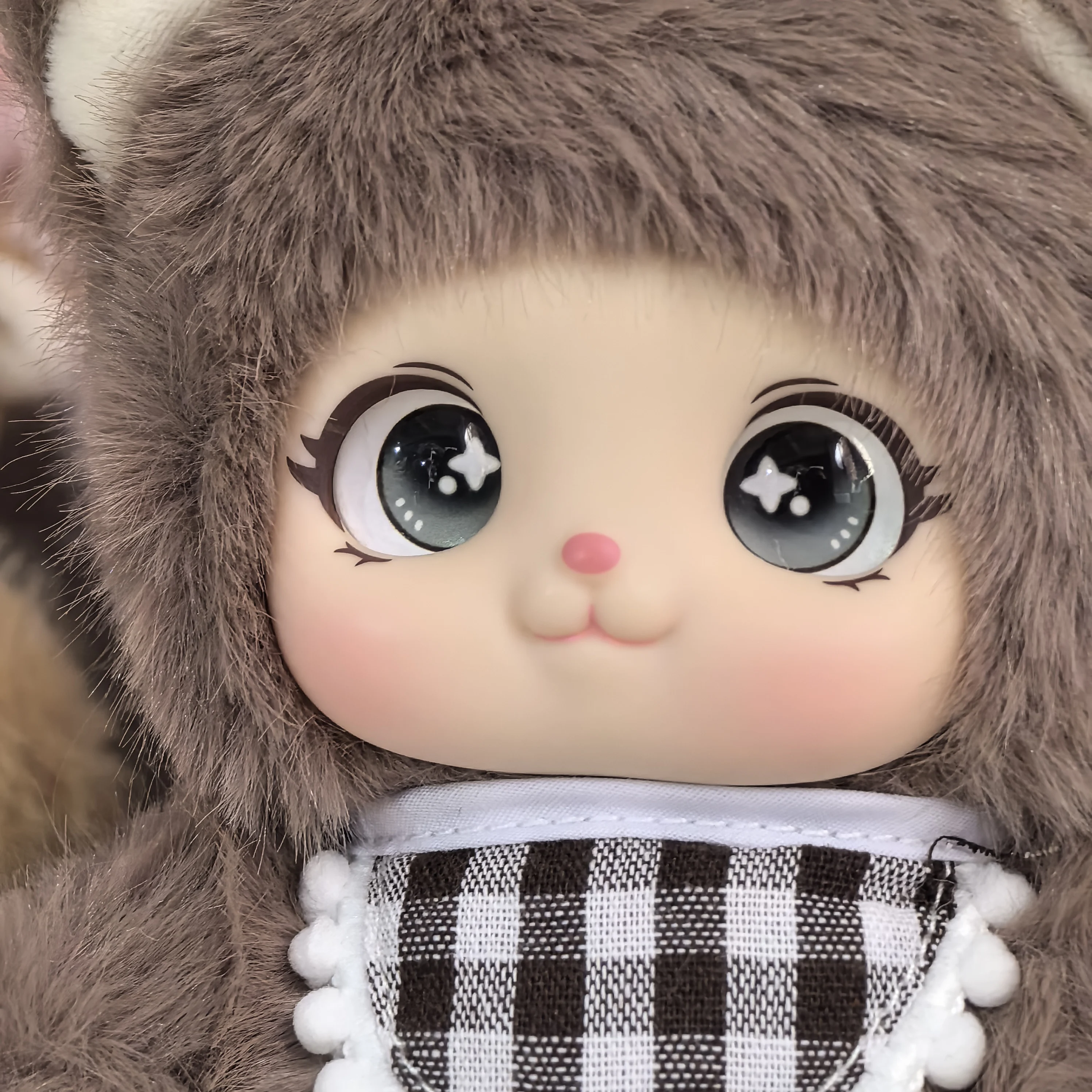 18 سنتيمتر Kawaii لطيف الحيوانات الفينيل الوجه ألعاب من القطيفة ألعاب حيوانات قلادة أرنب الدب الأغنام هدية لعشاق الحيوانات الاطفال شنق حقيبة